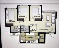 Blk 494J Tampines Greenedge (Tampines), HDB 4 Rooms #572622131
